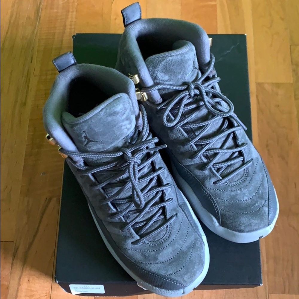 DARK GREY Air Jordan 12 Retro BG